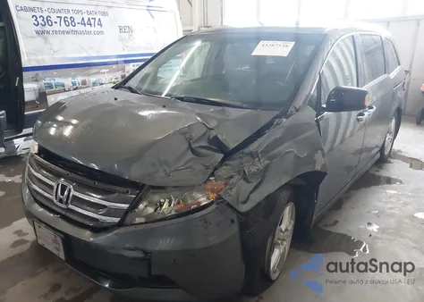 2012 Honda Odyssey Touring/Touring Elite из США, поврежденный, VIN 5FNRL5H92CB106325
